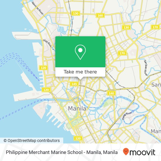 Philippine Merchant Marine School - Manila map
