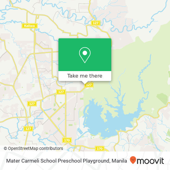 Mater Carmeli School Preschool Playground map