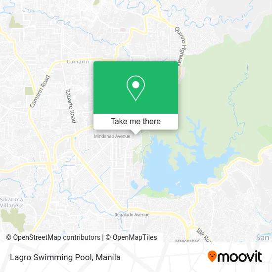 Lagro Swimming Pool map