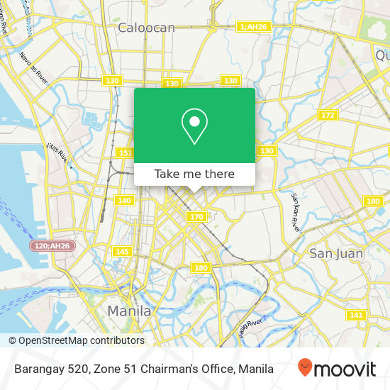 Barangay 520, Zone 51 Chairman's Office map