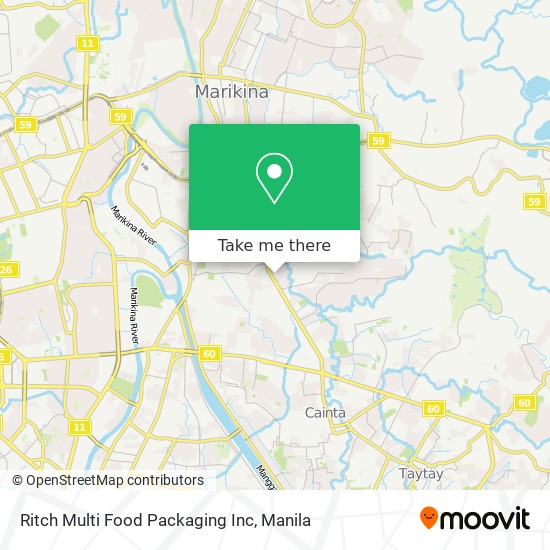 Ritch Multi Food Packaging Inc map
