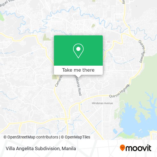 Villa Angelita Subdivision map