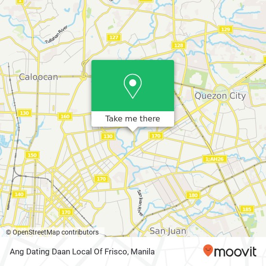 Ang Dating Daan Local Of Frisco map