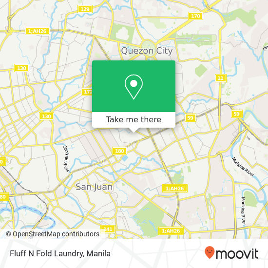 Fluff N Fold Laundry map