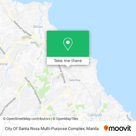 City Of Santa Rosa Multi-Purpose Complex map