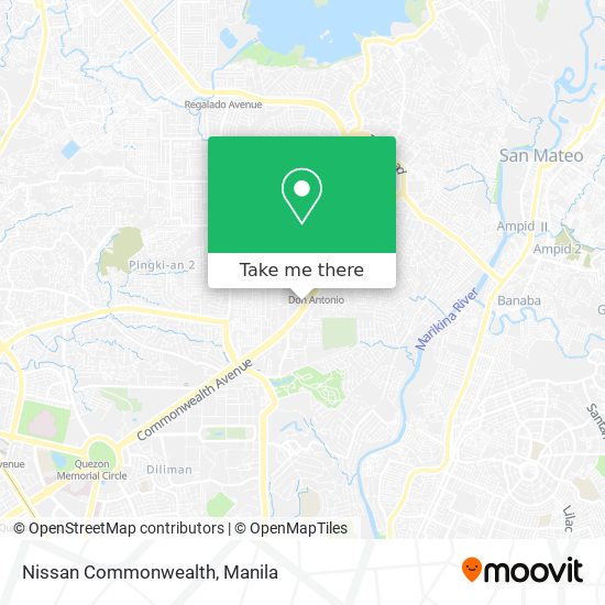 Nissan Commonwealth map