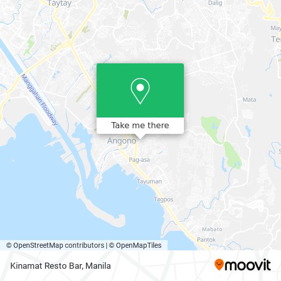 Kinamat Resto Bar map