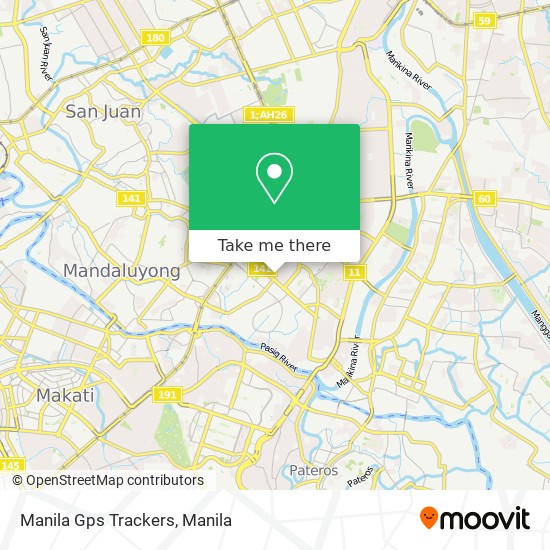 Manila Gps Trackers map