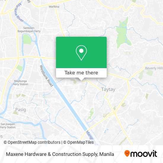 Maxene Hardware & Construction Supply map