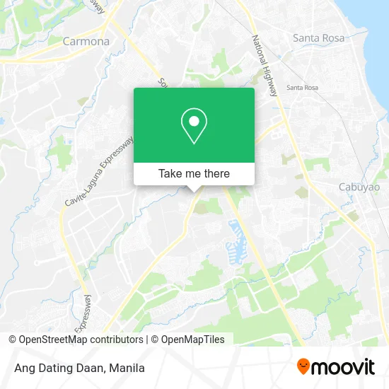 Ang Dating Daan map
