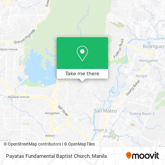 Payatas Fundamental Baptist Church map