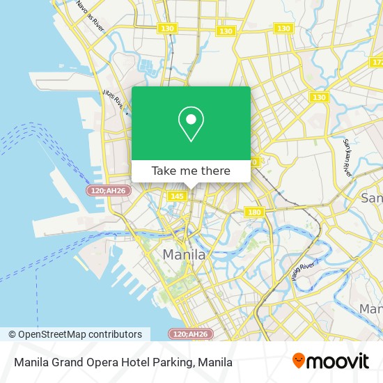 Manila Grand Opera Hotel Parking map