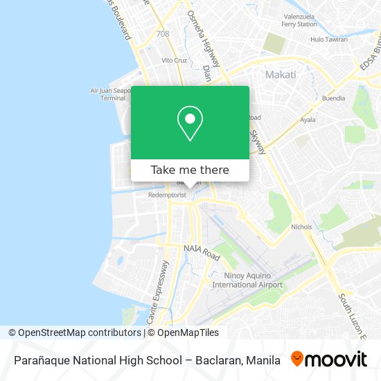 Parañaque National High School – Baclaran map