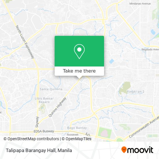 Talipapa Barangay Hall map