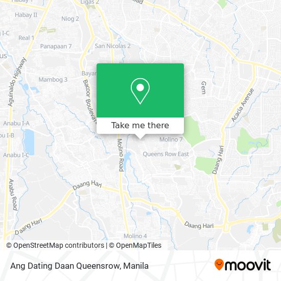 Ang Dating Daan Queensrow map