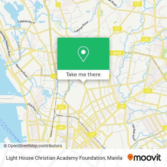 Light House Christian Academy Foundation map