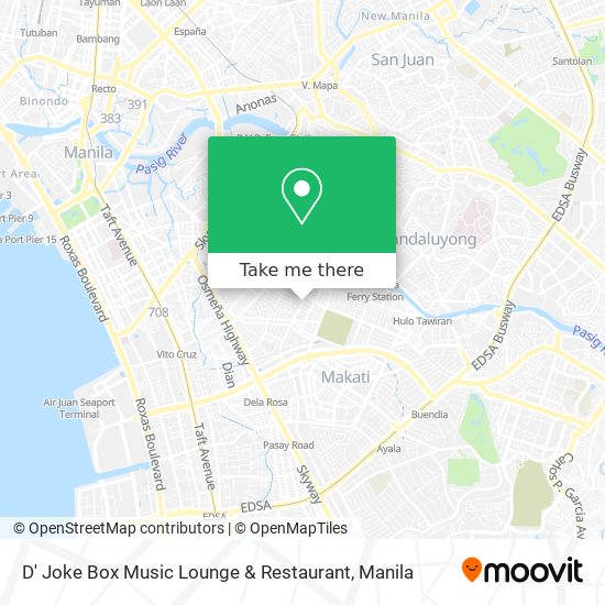 D' Joke Box Music Lounge & Restaurant map