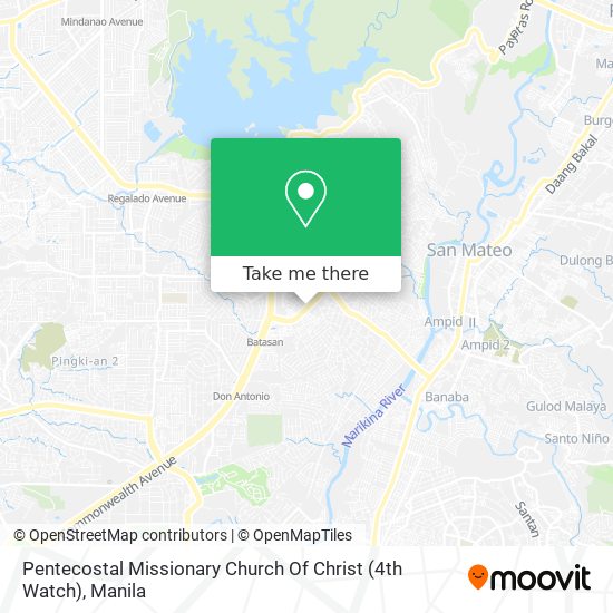 Pentecostal Missionary Church Of Christ (4th Watch) map