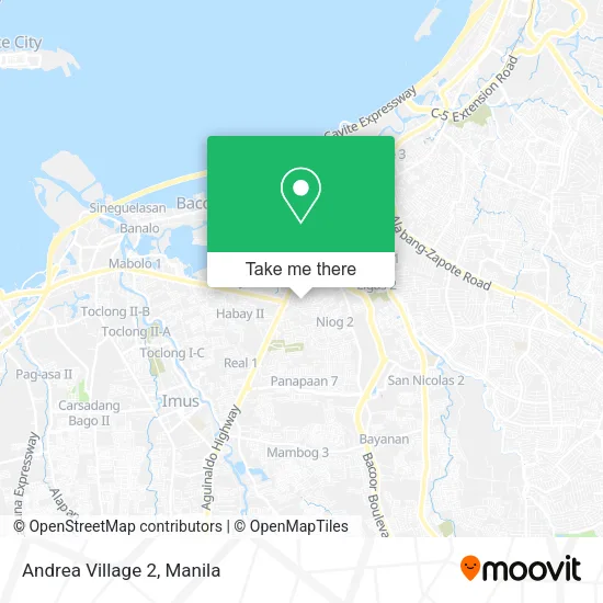 Andrea Village 2 map