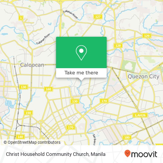 Christ Household Community Church map