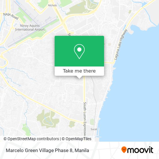 Marcelo Green Village Phase 8 map