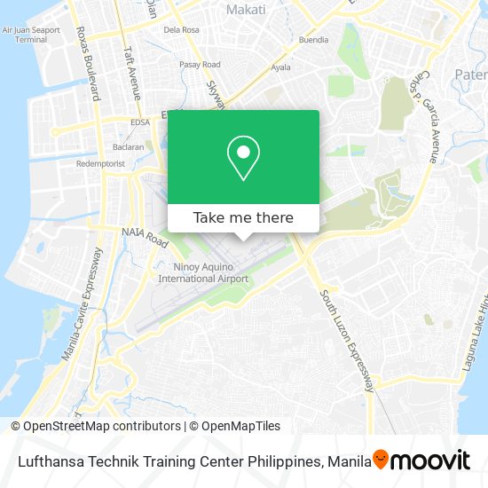Lufthansa Technik Training Center Philippines map