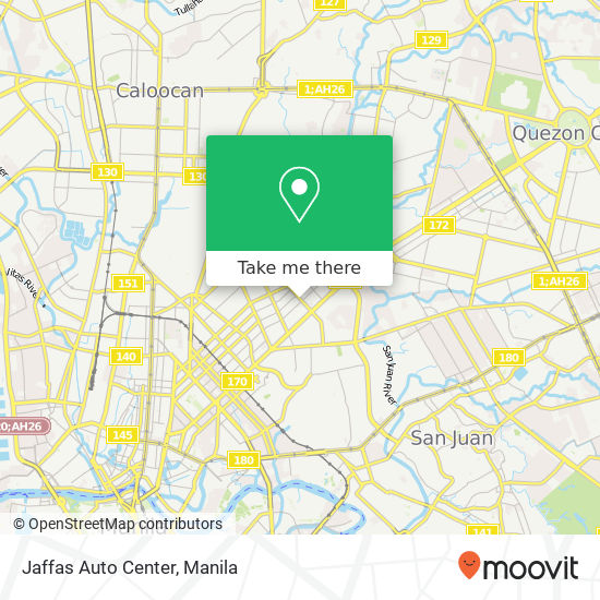 Jaffas Auto Center map