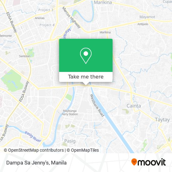 Dampa Sa Jenny's map