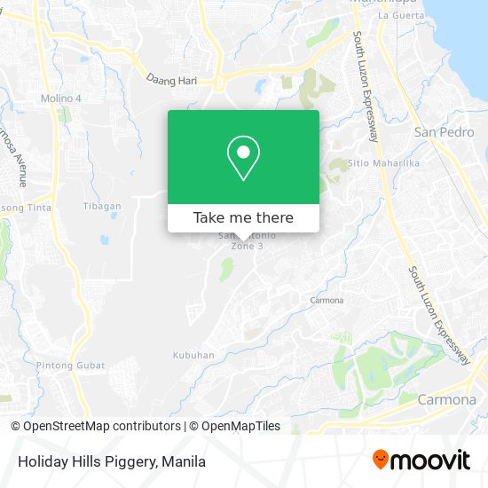 Holiday Hills Piggery map