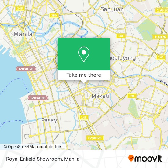 Royal Enfield Showroom map