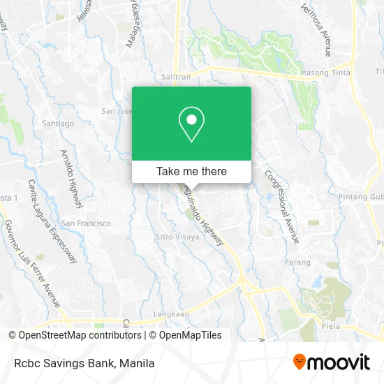 Rcbc Savings Bank map