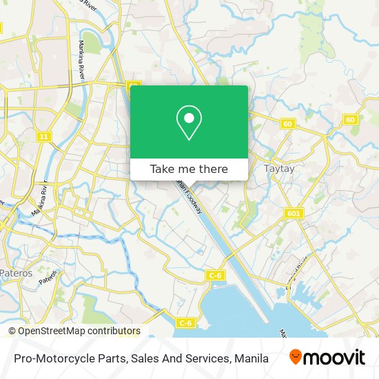 Pro-Motorcycle Parts, Sales And Services map