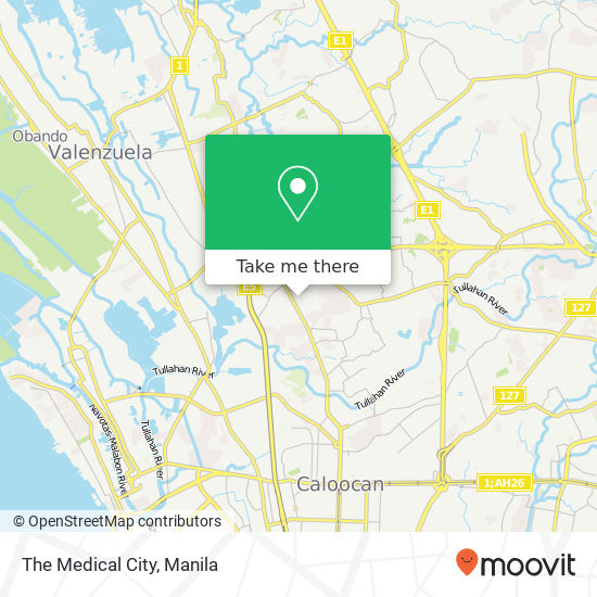 The Medical City map