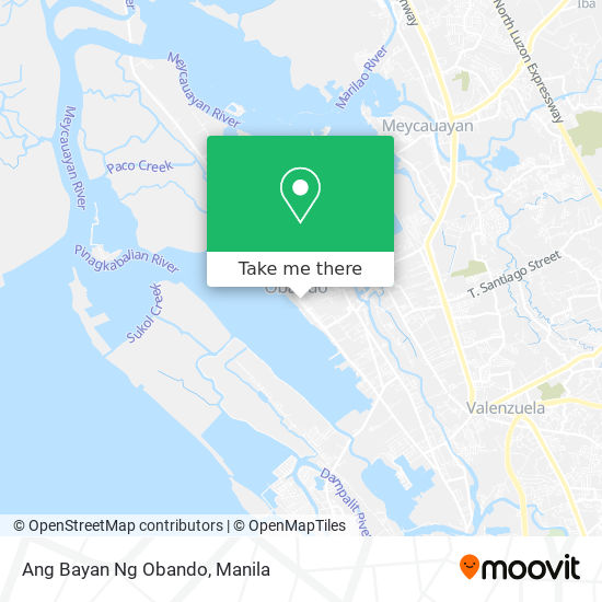 Ang Bayan Ng Obando map