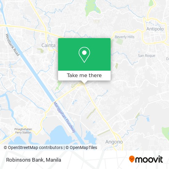 Robinsons Bank map