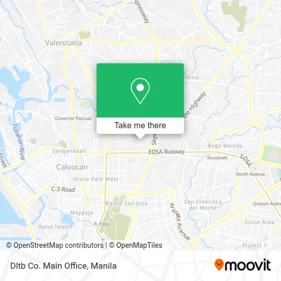 Dltb Co. Main Office map