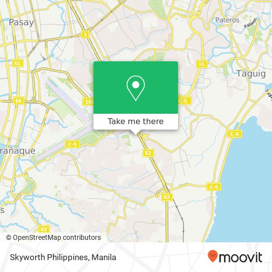 Skyworth Philippines map