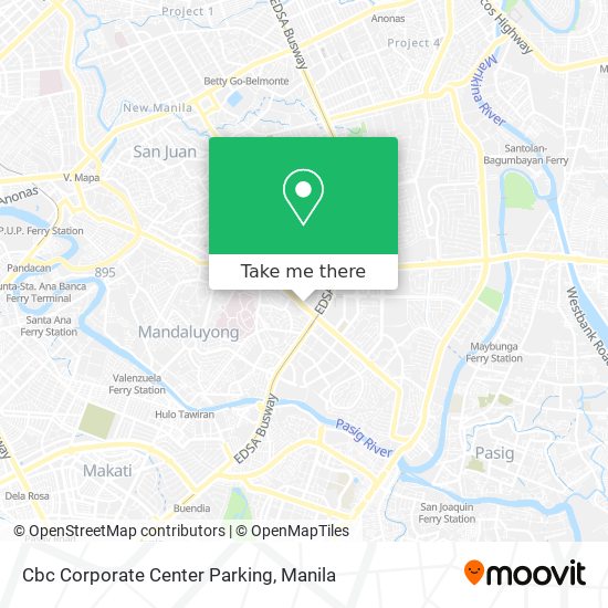 Cbc Corporate Center Parking map