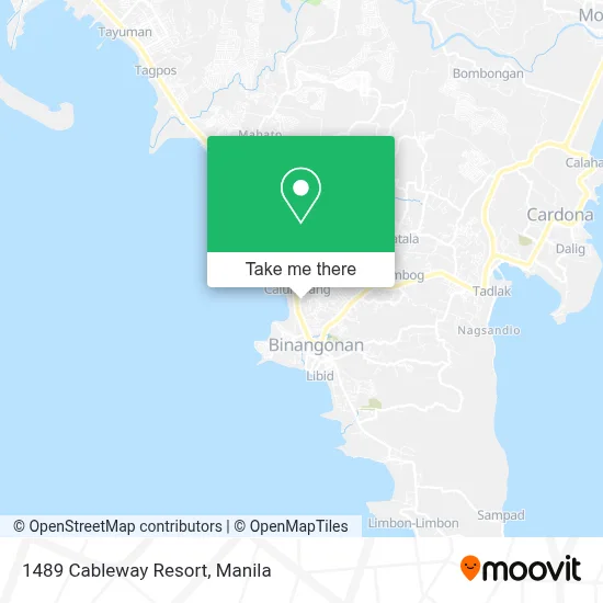 1489 Cableway Resort map