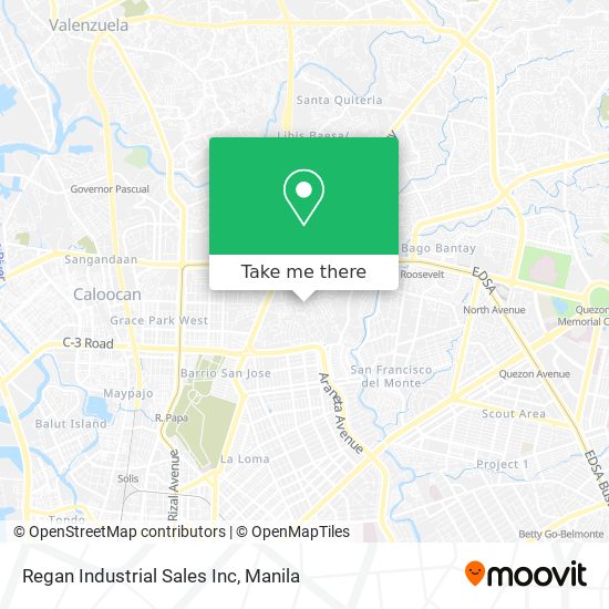 Regan Industrial Sales Inc map