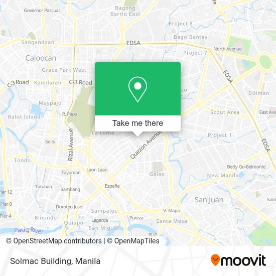 Solmac Building map