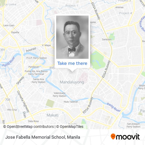 Jose Fabella Memorial School map