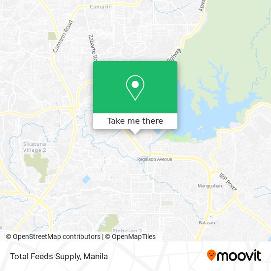 Total Feeds Supply map