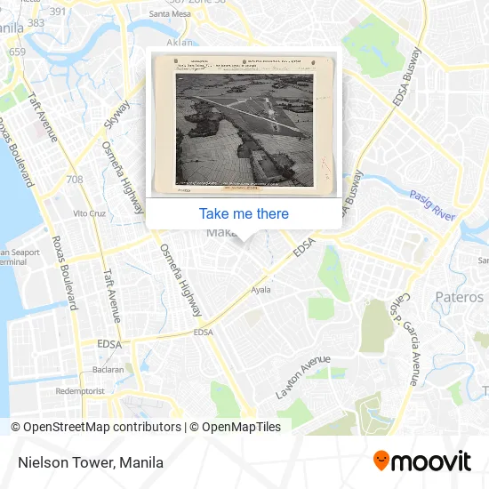 Nielson Tower map