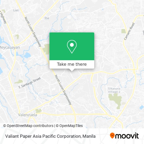 Valiant Paper Asia Pacific Corporation map