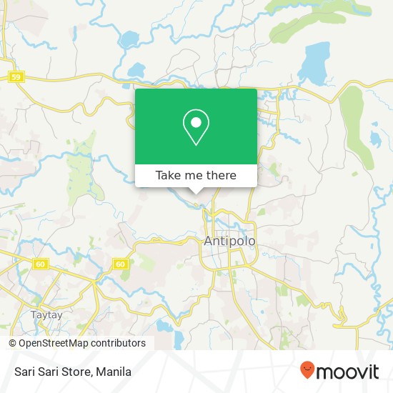 Sari Sari Store map