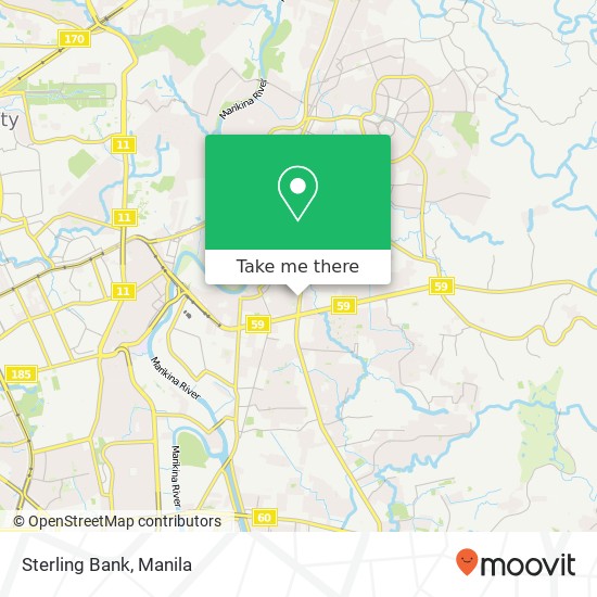 Sterling Bank map