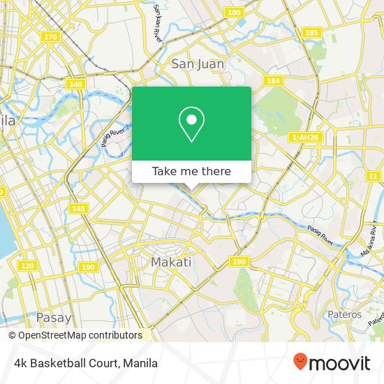 4k Basketball Court map