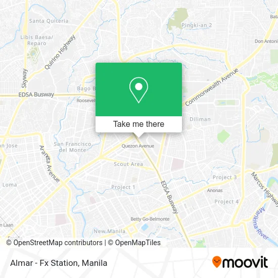 Almar - Fx Station map