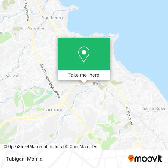 Tubigan map